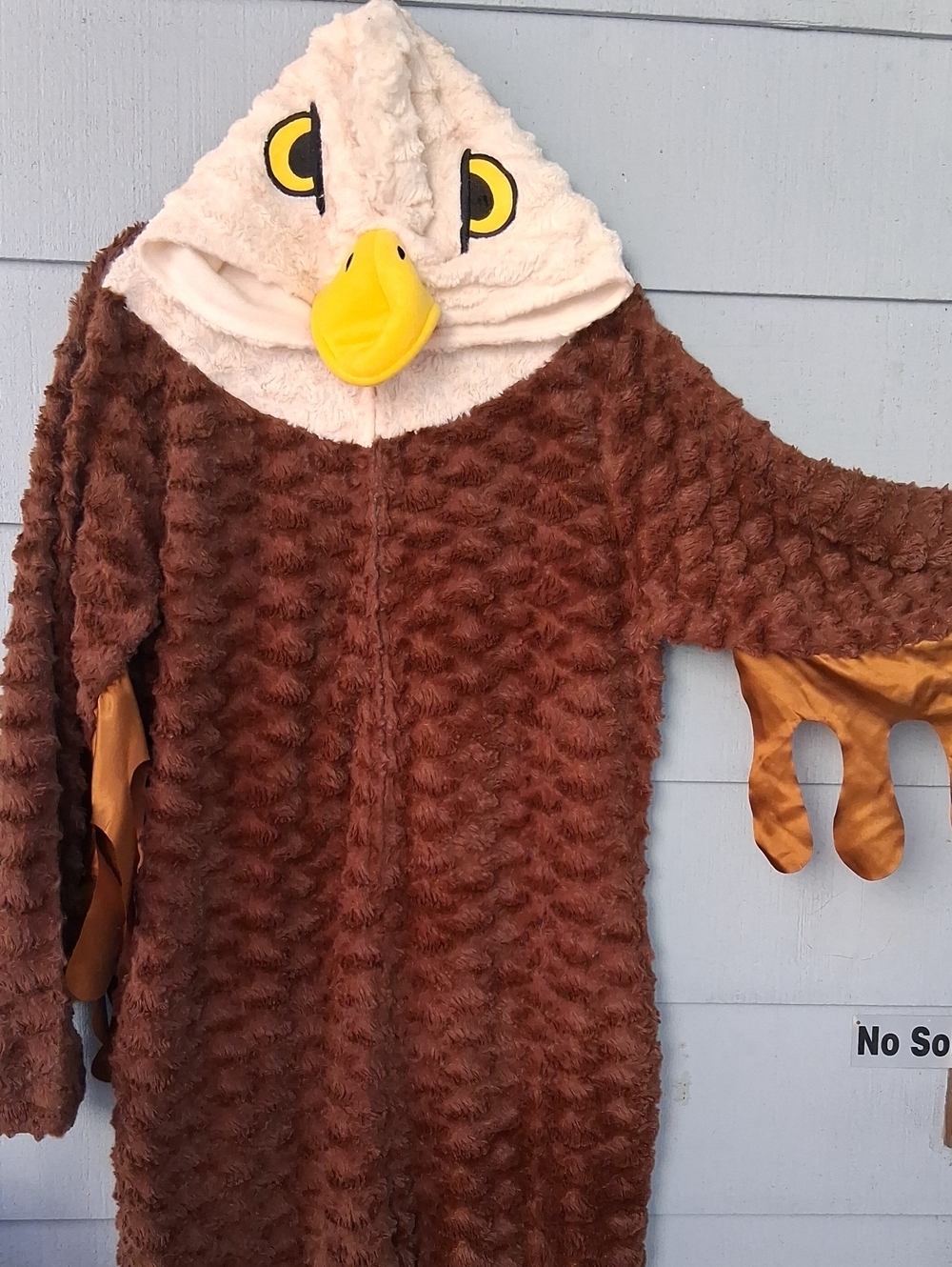 Eagle Costume Hooded Plush Onesie